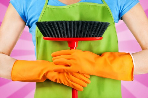Personal protective equipment used during professional carpet cleaning