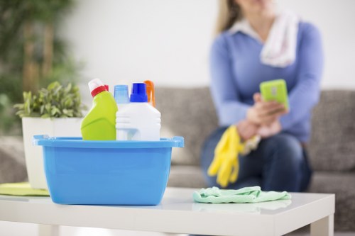 Local carpet cleaning service in a W2 residential property