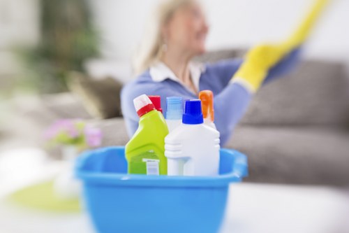 Carpet cleaning service for a commercial property in W2