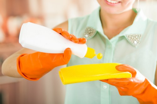 W2 office cleaning team supporting a clean and professional workplace environment