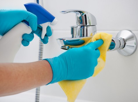 Local cleaning team handling apartment and office cleaning in W2