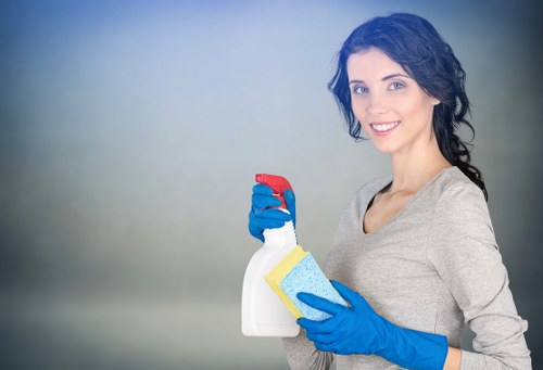 Commercial office cleaning for a business in W2